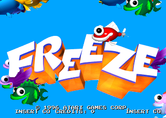 Freeze (Atari) (prototype, 96/10/18) Title Screen