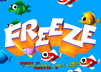 Freeze (Atari) (prototype, 96/10/03) Title Screen