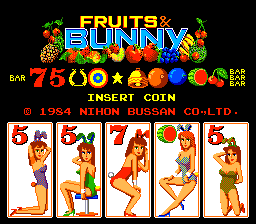 Fruits & Bunny (World?) Title Screen