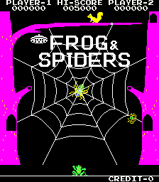 Frog & Spiders (bootleg?) Title Screen