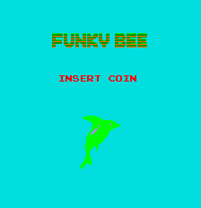 Funky Bee (bootleg, harder) Title Screen