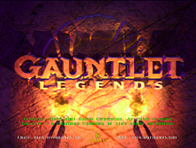 Gauntlet Legends (version 1.6) Title Screen