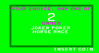 Poker (Version 50.02 ICB, set 3) Title Screen