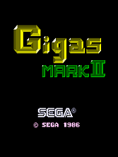 Gigas Mark II (bootleg) Title Screen