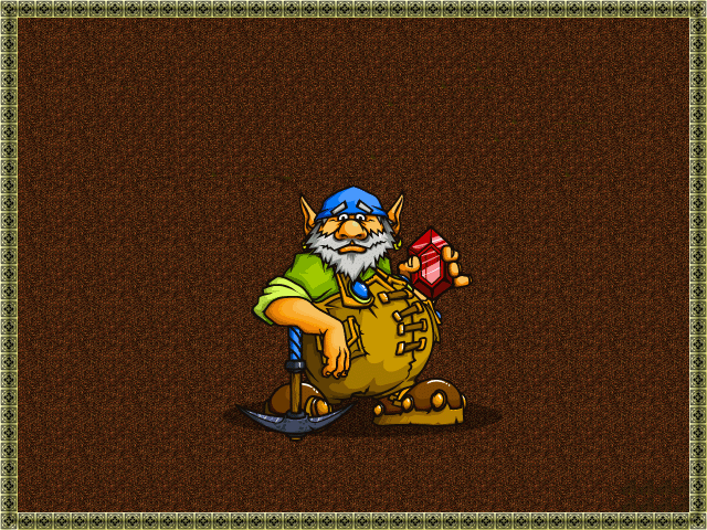 Gnome (bootleg, 070906, VIDEO GAME-1 GN01) Title Screen