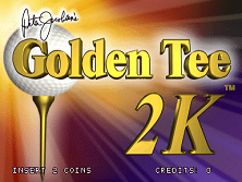 Golden Tee 2K (v1.00) Title Screen