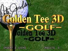 Golden Tee 3D Golf (v1.93N) Title Screen