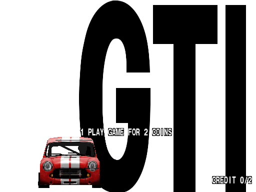 GTI Club (ver EAA) Title Screen
