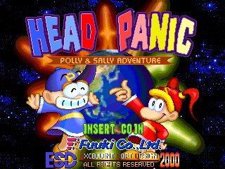 Head Panic (ver. 0315, 15/03/2000) Title Screen