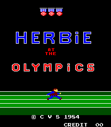Herbie at the Olympics (DK conversion) Title Screen