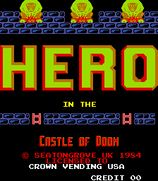 Hero in the Castle of Doom (DK conversion) Title Screen