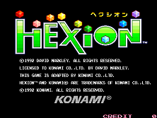 Hexion (Japan ver JAB) Title Screen