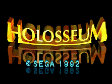 Holosseum (US) Title Screen