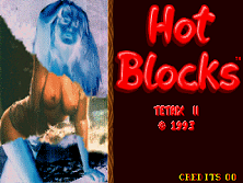 Hot Blocks - Tetrix II Title Screen