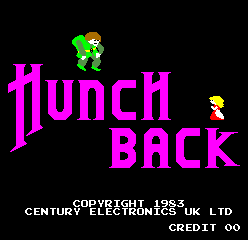 Hunchback (set 1) Title Screen