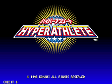 Hyper Athlete (GV021 Japan 1.00) Title Screen