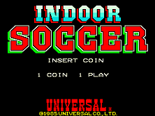 Indoor Soccer (set 1) Title Screen