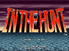 In The Hunt (World) Title Screen