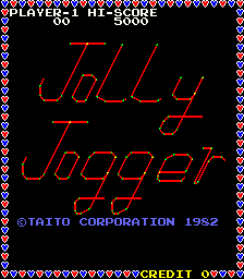 Jolly Jogger Title Screen