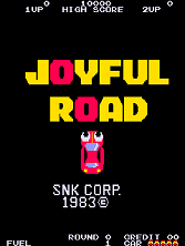 Joyful Road (Japan) Title Screen