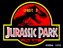 Jurassic Park (World) Title Screen