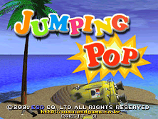 Jumping Pop (set 1) Title Screen