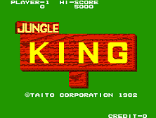 Jungle King (Japan) Title Screen