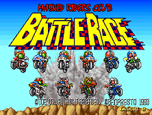 Masked Riders Club Battle Race Title Screen