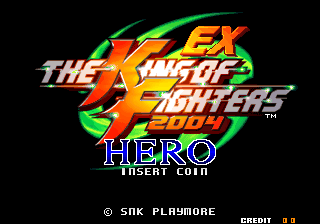 The King of Fighters 2004 Plus / Hero (The King of Fighters 2003 bootleg) Title Screen