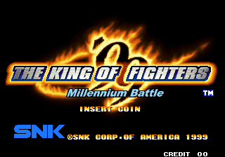 The King of Fighters '99 - Millennium Battle (Korean release) Title Screen