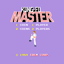Kung-Fu Master (bootleg set 1) Title Screen