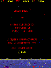 Laser Base (set 1) Title Screen