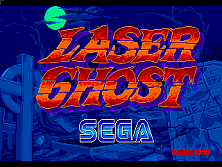 Laser Ghost (World) (FD1094 317-0166) Title Screen