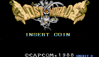 Lost Worlds (Japan Old Ver.) Title Screen