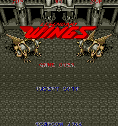 Legendary Wings (bootleg) Title Screen