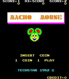 Macho Mouse Title Screen