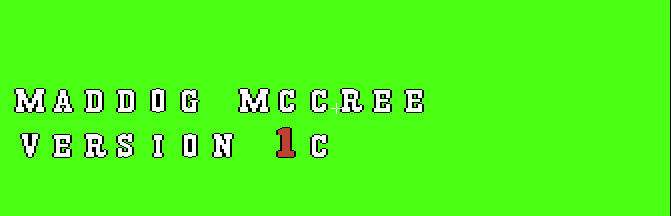 Mad Dog McCree v1C board rev.A Title Screen