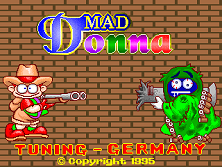 Mad Donna (set 1) Title Screen