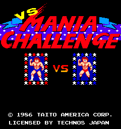 Mania Challenge (set 1) Title Screen