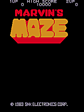 Marvin's Maze Title Screen