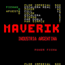 Maverik Title Screen