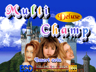 Multi Champ Deluxe (ver. 0106, 06/01/2000) Title Screen