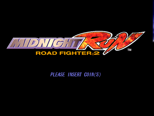 Midnight Run: Road Fighters 2 (EAA, Euro v1.11) Title Screen