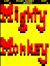 Mighty Monkey Title Screen