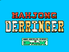 Mahjong Derringer (Japan) Title Screen