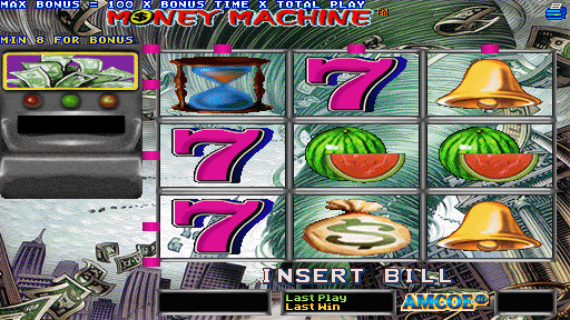 Money Machine (Version 1.7R) Title Screen