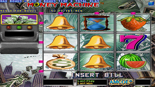 Money Machine (Version 1.7LT Dual) Title Screen