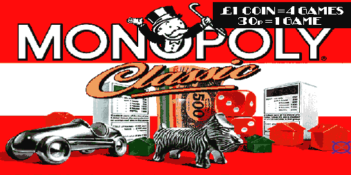 Monopoly Classic (JPM) (SYSTEM5 VIDEO) Title Screen
