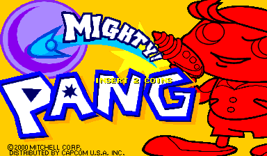 Mighty! Pang (USA 001010) Title Screen