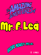 The Amazing Adventures of Mr. F. Lea Title Screen